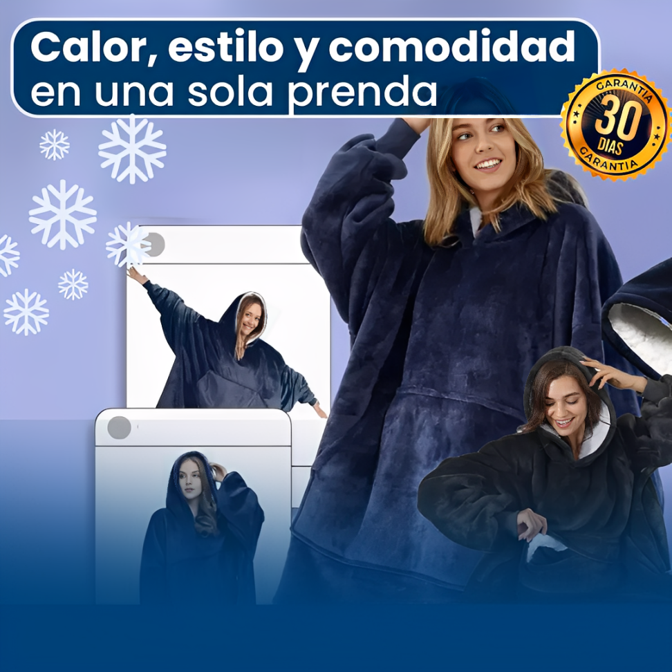 Hoodie Manta Largo
