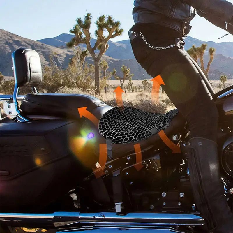 Asiento Gel Moto: Máximo Confort y Alivio del Dolor en Largos Viajes - Mova