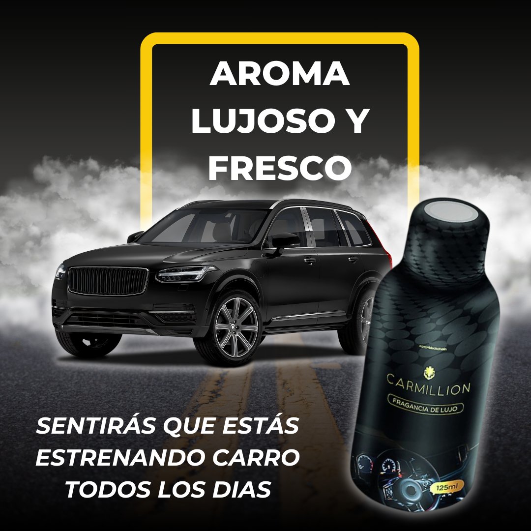Carmillion℗ El Perfume para Autos mas vendido de este 2024 - Mova