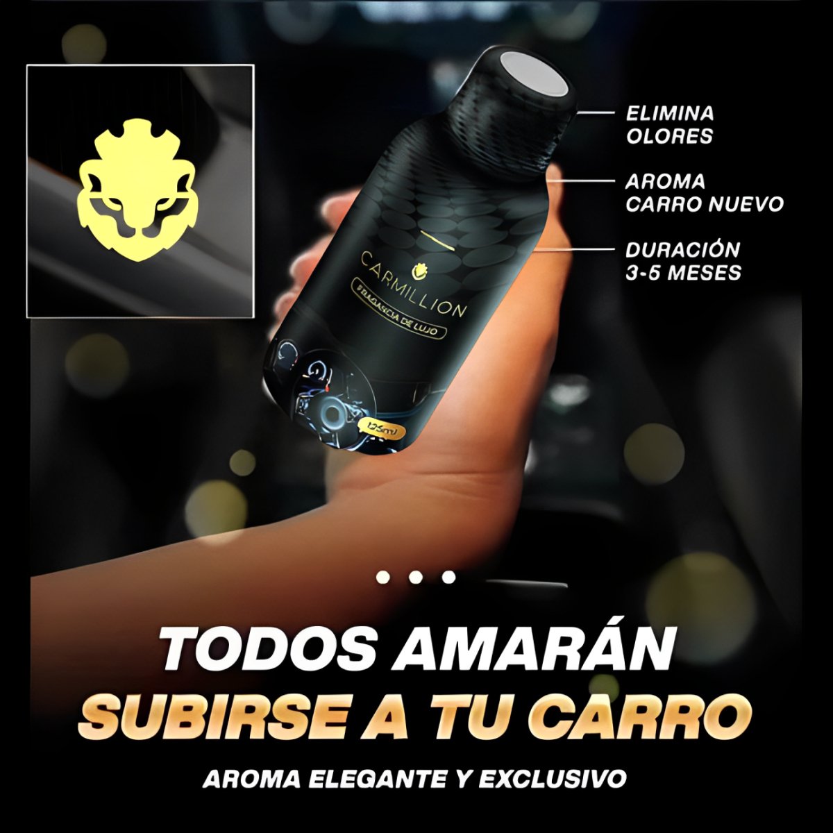 Carmillion℗ El Perfume para Autos mas vendido de este 2024 - Mova