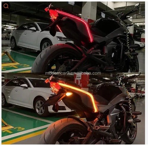 Direccionales LED Universales: Estilo Único y Máxima Seguridad para Tu Moto - Mova