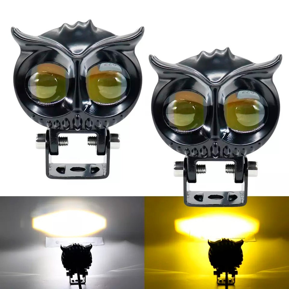 Exploradoras LED Búho: Máxima Visibilidad y Seguridad para Moto - Mova