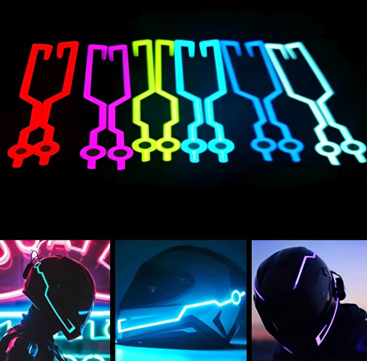 Luz led para casco - Mova