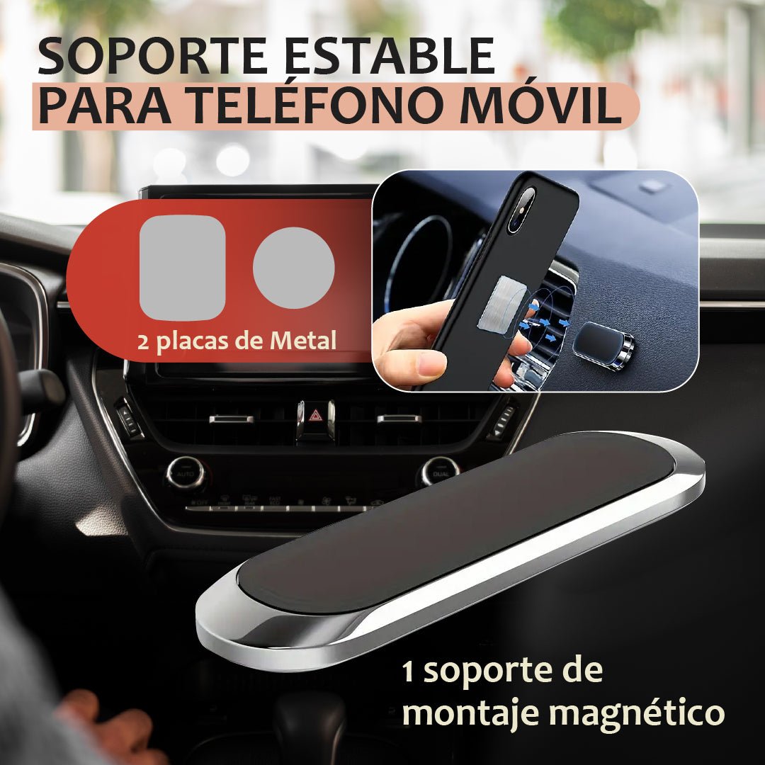 Porta Celular Magnético Premium para Carro – Seguridad y Comodidad al Conducir - Mova