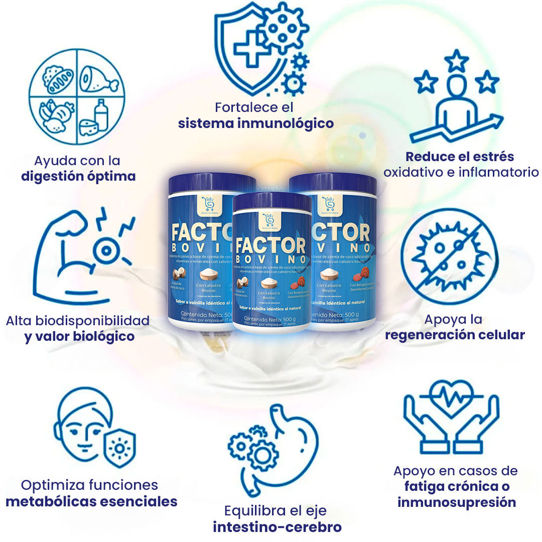 Factor Bovino: Refuerza Tu Energía y Salud
