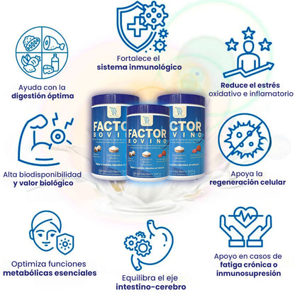 Factor Bovino: Refuerza Tu Energía y Salud